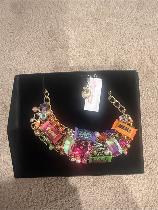 Betsey Johnson Jewelry - Betsey Johnson Multicolor Candy Charm Necklace